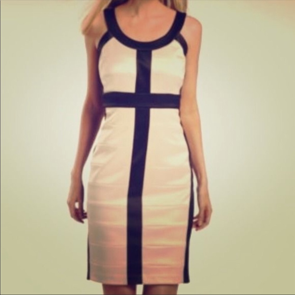 Signature by Sangria Colorblock Dress Size 8